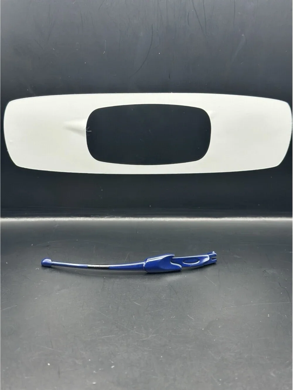 Oakley Flak Jacket Polished Navy OEM Left Replacement Arm